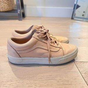 Vans Old Skool Natural Leather Sneakers | Nasty Gal Exclusive | Women Size 8